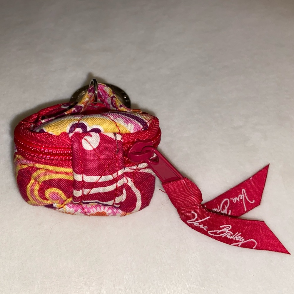 Vera Bradley Coin Pouch Keychain